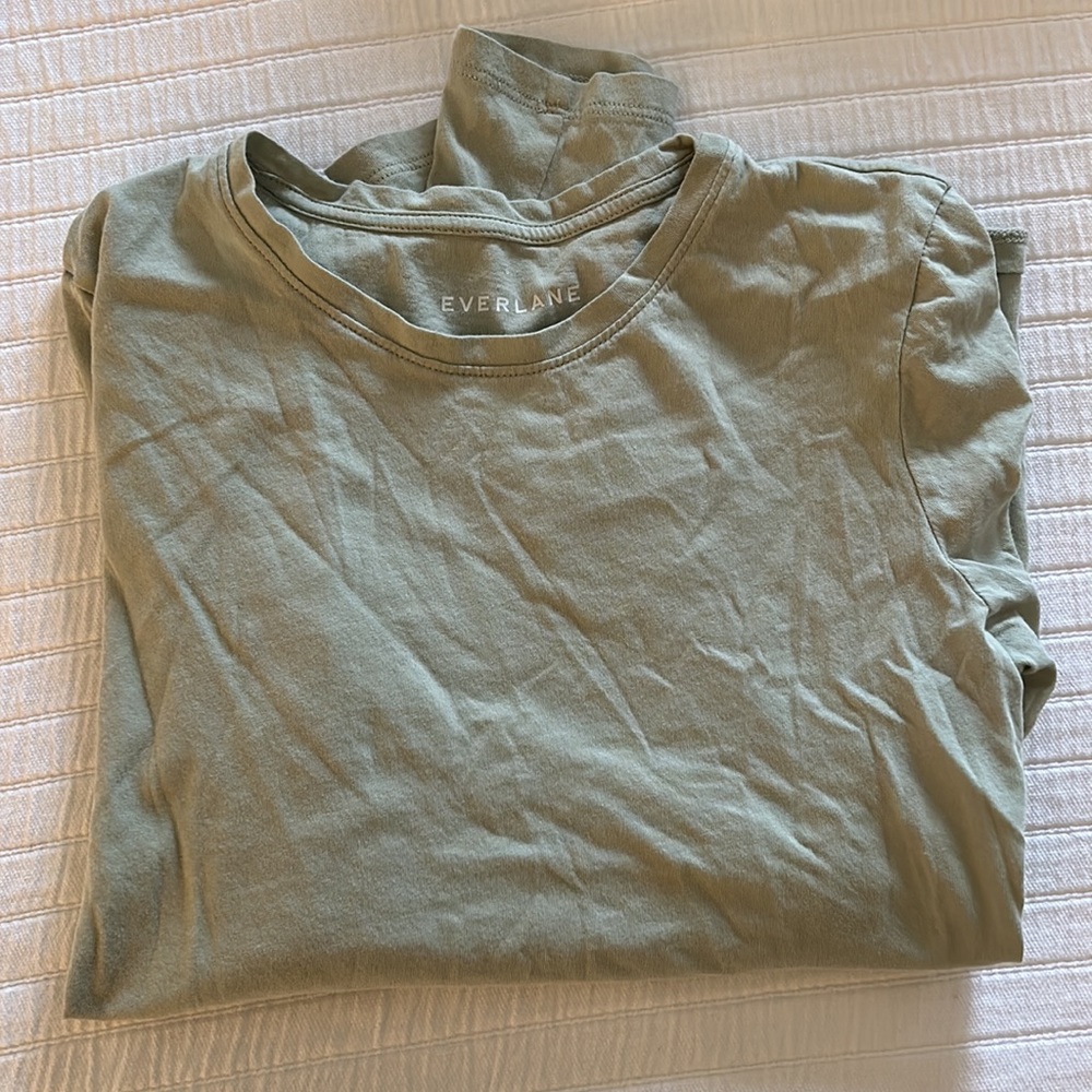 Everlane Light Green 100% Organic T-Shirt